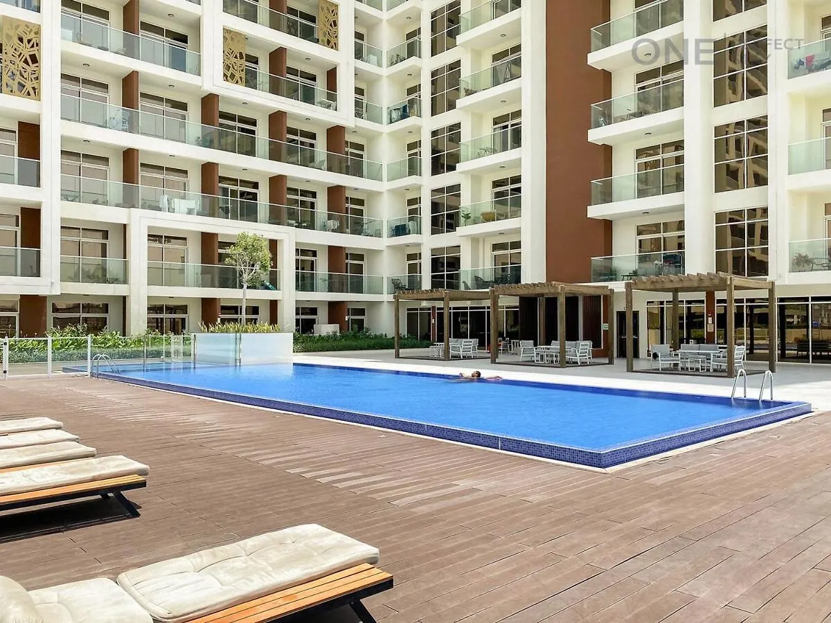 Stylish & Peaceful 1Br Apartment In Arjan With Pool And Gym 두바이