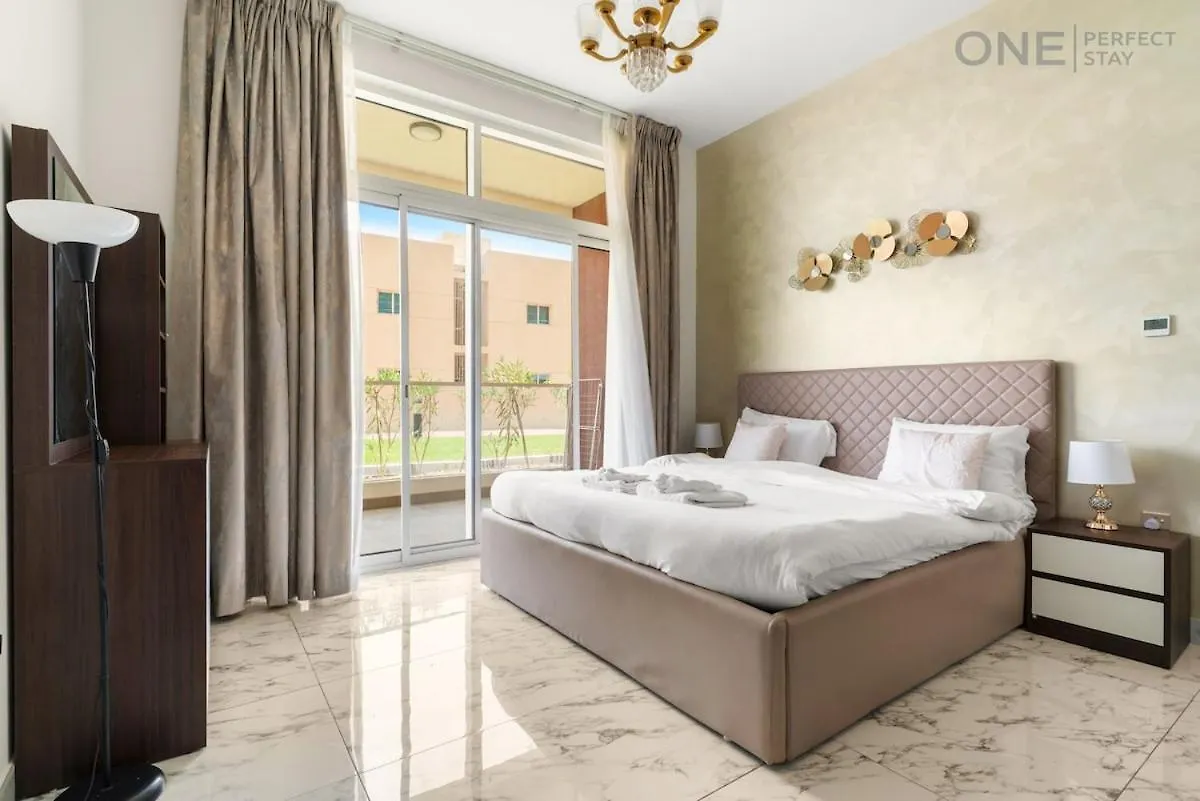 Stylish & Peaceful 1Br Apartment In Arjan With Pool And Gym 두바이